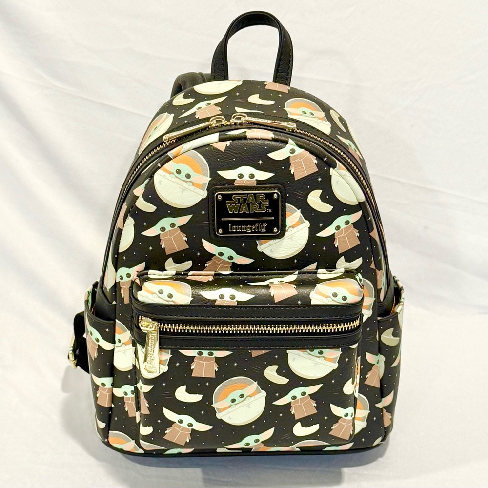Loungefly Disney Star Wars the Mandalorian The Child Baby Yoda Mini Backpack